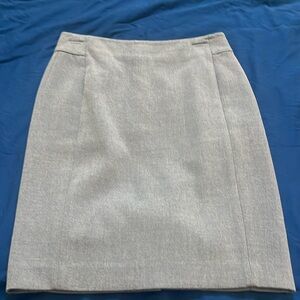 LOFT gray pencil skirt